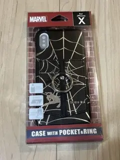 MARVEL スパイダーマン iPhone X ケース