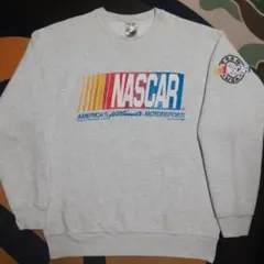 90sUSA製　NASCAR ナスカー　スウェット　フルーツオブザルーム