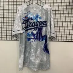 J207 Dragons ユニフォーム Fサイズ グレー/青
