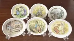 ピーターラビット　小皿　幸楽苑　ガチャガチャ