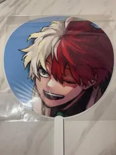 僕のヒーローアカデミア　うちわ　ショート　轟焦凍 ジャンプショップ