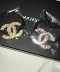 CHANELノベルティヘアゴム　ゴム無し