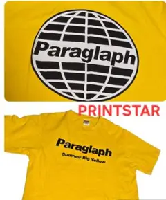 Paraglaph Summer Big Yellow Tシャツ