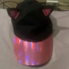 猫耳付きホログラムキャップ