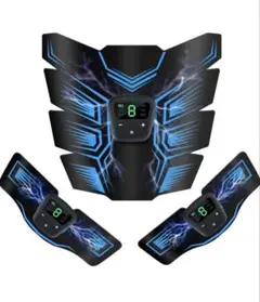 【新品未使用】腹筋ベルト 腹筋マシン ダイエット器具 腕筋 腹筋パッド　EMS