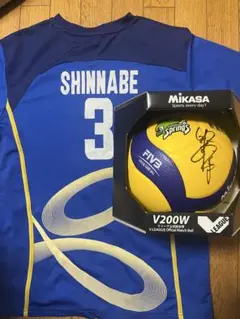 Mikasa 久光スプリングス　中島　大竹　万代　選手　サインボール Mikasa 久光スプリングス 中島 大竹 万代 選手 サインボール
