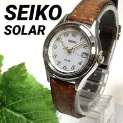 351 SEIKO セイコー レディース ソーラー腕時計 稼働品