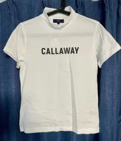 【新品未使用】Callaway （キャロウェイ）モックネックTシャツ ホワイトM