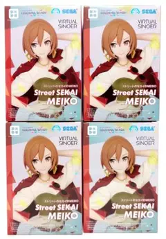 【まとめ割】プロカイ ストリートのセカイのMEIKO フィギュア ４体セット