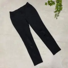 1322 【L】ブラックスキニーパンツ ハイウエスト