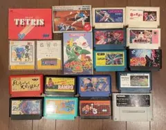 ファミコンカセット、ディスクシステム等まとめて 20本