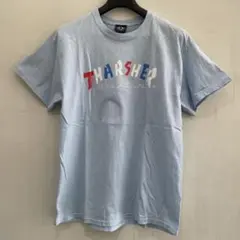 THRASHER ロゴ Tシャツ Lサイズ ライトブルー