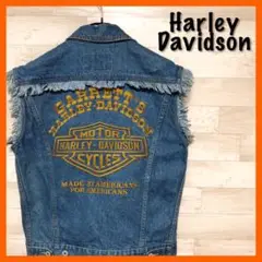 ♕♛HARLEY DAVIDSON ハーレーダビッドソン デニムジャケット♛♕