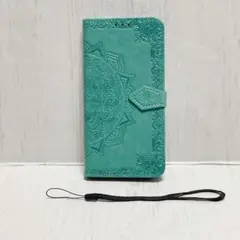 Google Pixel 7A ケース 手帳型 カバー 手帳型 グリーン