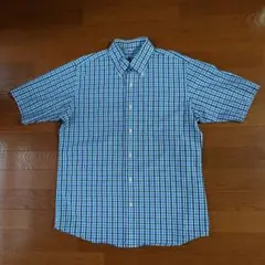 UNIQLO 半袖シャツ XL チェック柄 ①