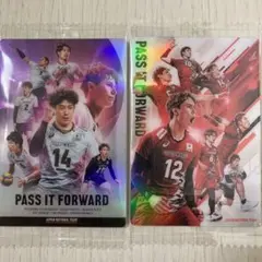 バレーボール 男子日本代表 ツインウエハース 集合ABセット