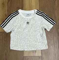 【adidas originals】ヒョウ柄 Tシャツ S ピチT