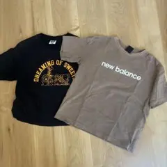 New Balance 150 たべっこどうぶつ　Mサイズ　Tシャツ2枚セット