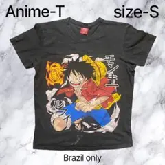 【Brazil限定】レア ONEPIECE アニメT モンキーDルフィ S