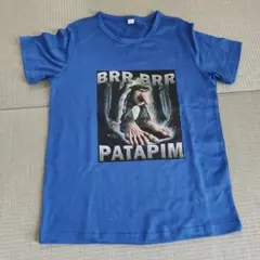 BRR BRR PATAPIM Tシャツ 7-8Y 青