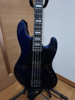 MOON JB-4A特別仕様　設定フラットで完成された出音 Moon JB-4 Active -Transparent Blue-《ベース》 : ギター