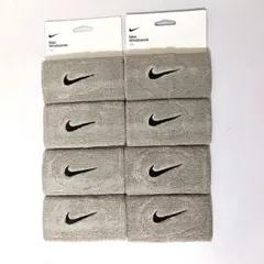 新品　NIKE ナイキ スウッシュ ダブルワイド リストバンド 8個セット