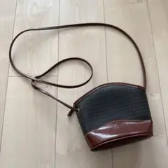 ヴィンテージ ショルダーバッグ チェック柄