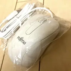 新品、未開封、未使用　純正富士通USBマウス　白　M520