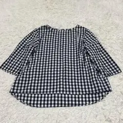 YARRAヤラギンガムチェック ブラウス