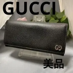 ★美品★グッチGUCCI レザーロングウォーレット