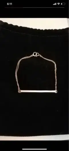 ahkah ラインブレスレット