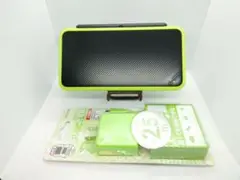 Newニンテンドー2DS LL ブラック×ライム 充電器付き