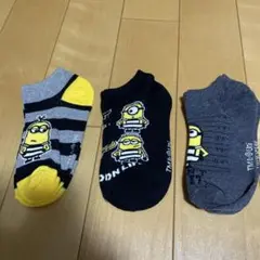 ミニオンキッズ靴下セット