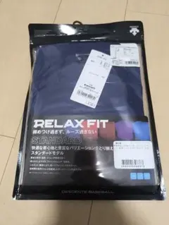 DESCENTE RELAX FIT アンダーシャツ ネイビー