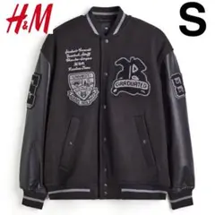 新品 Hu0026M 高級スタジャン NEWYORKロゴ ZARA Supreme S