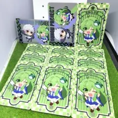 東方Project トレーディング コレクト メタリックカード　東風谷早苗