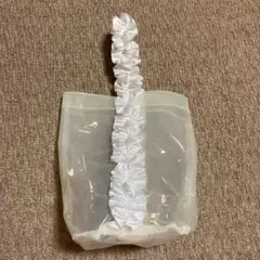 阪急で購入 プールバッグ ビニールバッグ フリル バケツバッグ