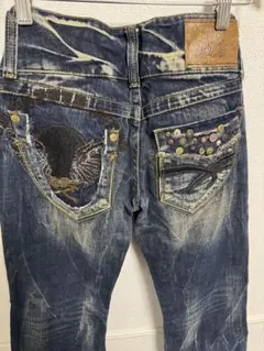 REDPEPPER レッドペッパー刺繍入り　デニムパンツ　Mサイズ