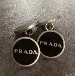 美品✨PRADA カフス カフリンクス プラダ箱付き　ロゴ ビジネス 2lg0950hf002.jpg