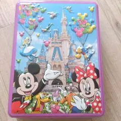 Tokyo Disneyland ミッキー・ミニー 　お菓子缶　空缶
