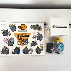 《イエローハット》ハッとにゃん 歯ブラシスタンド ＆シール