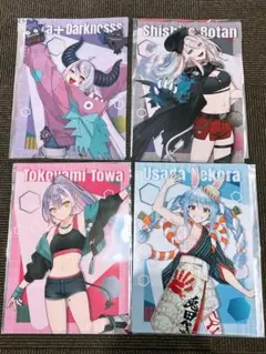 ストリートファイター6×ホロライブ　クリアファイル　4種セット