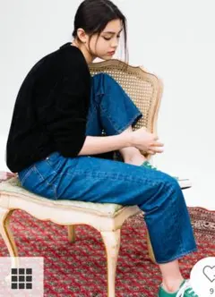 未使用 25ss　 ジェービーアタイア　paris denim　faded