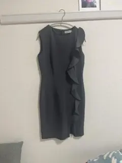 RINASCIMENTO ダークグレー ノースリーブ ワンピース S