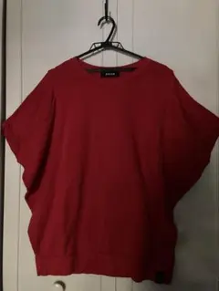お値下げ¥3500-¥3200zucca 赤 ドルマンスリーブ Tシャツ