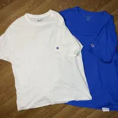 Champion Authentic ビッグシルエットカットソー 無地 Tシャツ