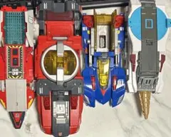戦隊物おもちゃ4体セット