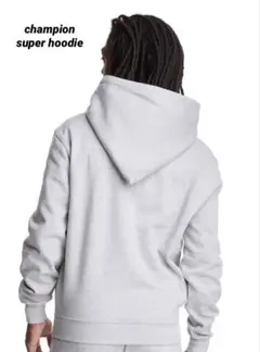 新品 海外限定モデル チャンピオン スーパーフーディ― ブラック 3XL Champion [チャンピオン] SUPER HOOD TRADITIONAL