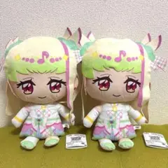 キミとアイドルプリキュア♪ めちゃもふぐっとぬいぐるみ　キュアズキューン2体