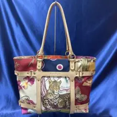 Ferragamo フェラガモ トートバッグ ナイロン 総柄